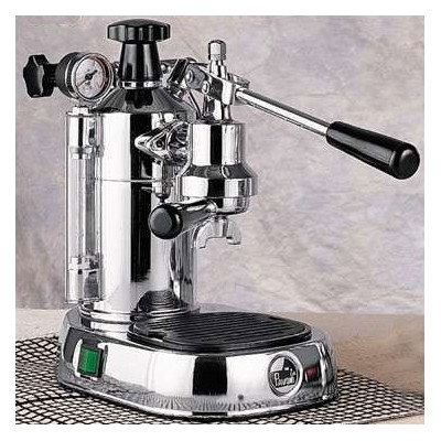 La Pavoni Professional 16-Cup Espresso Machine with Chrome Base