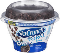 YoCrunch® Yopa!™ Vanilla with Oreo® Cookie Pieces Greek Nonfat Yogurt