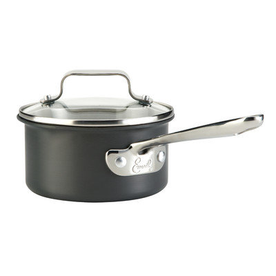 Emerilware Hard-Anodized 1-qt Sauce Pan With Lid