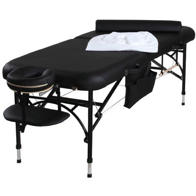 Sierracomfort All Inclusive Portable Massage Table with Lightweight Aluminum Frame