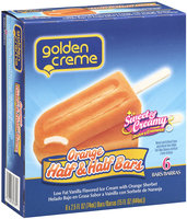 Golden Creme Orange Half & Half Bars 6 ct 2.5 fl oz