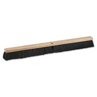Boardwalk BWK 20636 36 in. Medium Polypropylene Floor Brushes - Black