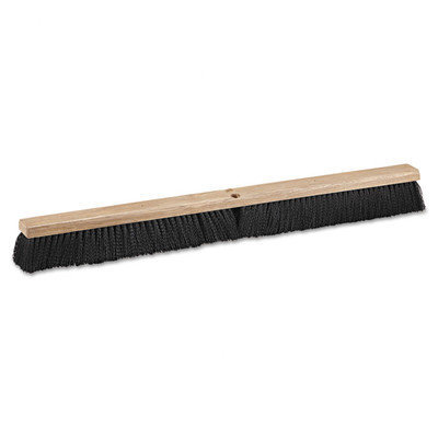 Boardwalk BWK 20636 36 in. Medium Polypropylene Floor Brushes - Black