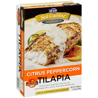 High Liner® Sea Cuisine™ Flame Seared Citrus Peppercorn Tilapia 27.68 oz Box