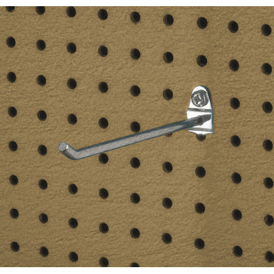 Triton Products Llc Triton Products 71813 Zinc Plated Steel Pegboard Hook for DuraBoard, 5 Pack