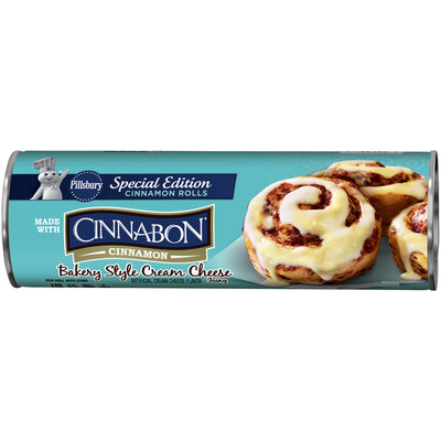 Pillsbury Cinnamon Rolls with Bakery Style Cream Cheese Icing 8 ct Can