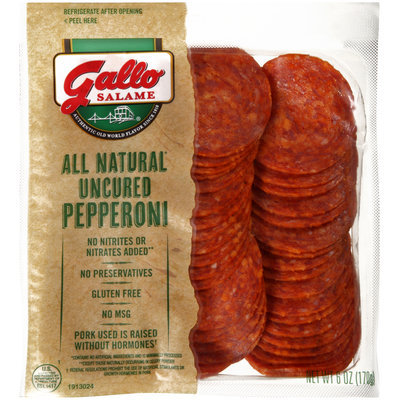 Gallo Salame® All Natural Uncured Pepperoni 6 oz. Packet