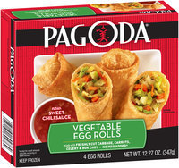 Pagoda® Vegetable Egg Rolls 12.27 oz. Box