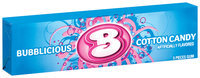Bubblicious 5 Piece Packs Cotton Candy Bubble Gum