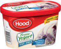 Hood® Fat Free Maine Blueberries & Sweet Cream Frozen Yogurt 1.5 qt. Carton