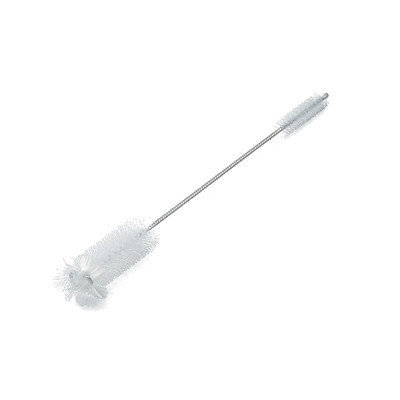 Carlisle 4126300 - 9-1/4-in All Purpose Tube Brush w/ White Nylon Bris