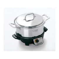 Cookware Gourmet Slow Cooker Size: 11.75