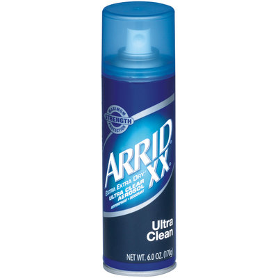 Arrid Xx Extra Extra Dry Ultra Clean Anti-Perspirant/Deodorant 6 Oz Aerosol Can