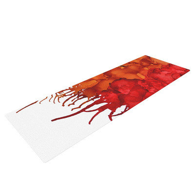 Kess Inhouse Fall Splatter by Claire Day Yoga Mat