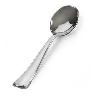Fineline Settings, Inc Silver Secrets Spoon (Pack of 576)