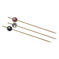 Restaurantware Multicolored Bamboo Pearl Skewer (1000 Count)