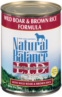 Natural Balance® Limited Ingredients Diets® Wild Boar & Brown Rice Formula Dog Food 13 oz. Can