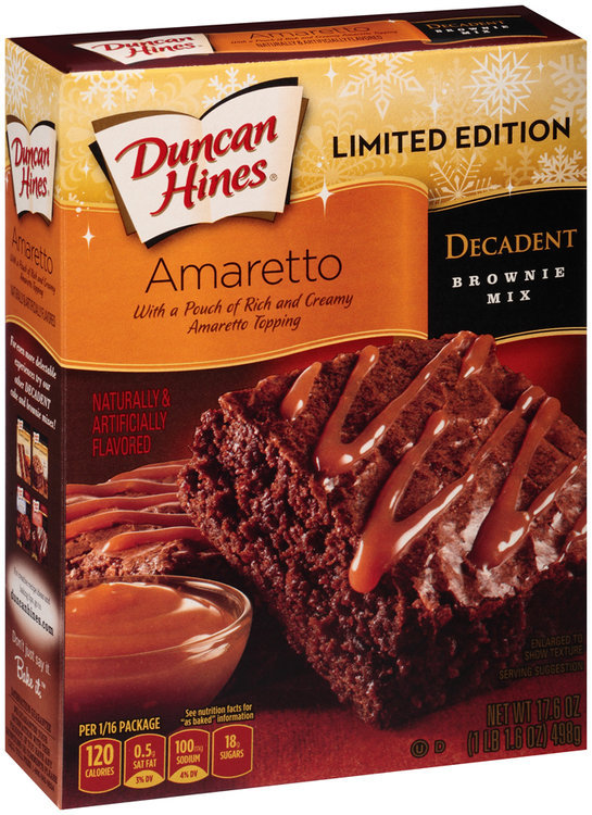 Duncan Hines® Decadent Amaretto Brownie Mix Reviews 2019
