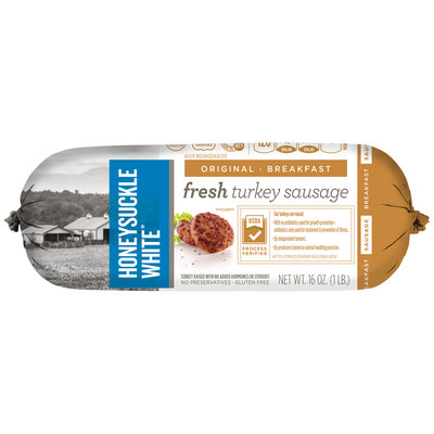 Honeysuckle White: Premium Quality Original Fresh Lean Turkey Breakfast Sausage, 16 Oz