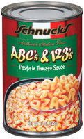 Schnucks Abc's & 123's In Tomato Sauce Pasta 15 Oz Can