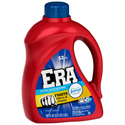 Era with Febreze Freshness Linen & Sky Scent Liquid Laundry Detergent 100 fl. oz. Bottle