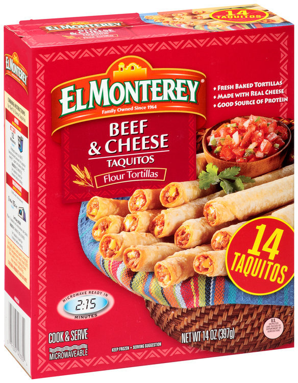 El Monterey® Beef & Cheese Taquitos Reviews 2019