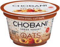 Chobani® Oats Peach Low-Fat Greek Yogurt