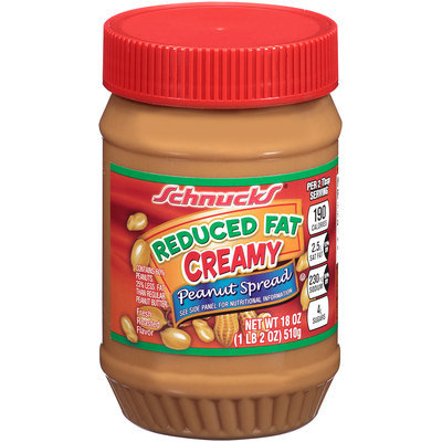 Schnucks® Reduce Fat Creamy Peanut Spread 18 oz. Jar