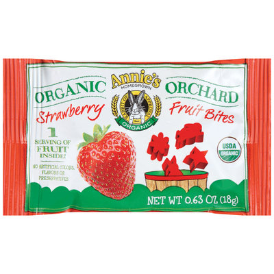 Annie's® Homegrown Organic Orchard Strawberry Fruit Bites