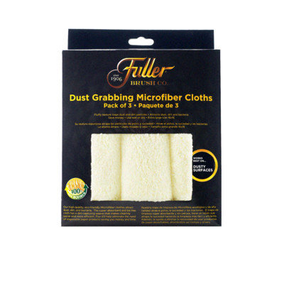 Fuller Brush Dust Grabbing Microfiber Cloths (3 Pack)