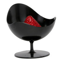 Restaurantware Ball Fruit Chair Color: Black