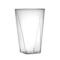 Fineline Settings, Inc Savvi Serve 10 oz. Square-Bottom Tumbler (500 Pack)