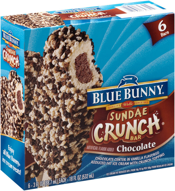 Blue Bunny Sundae Crunch Bar Chocolate Reviews