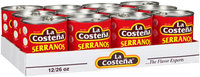 La Costena® Green Pickled Serrano Peppers 12-26 oz. Cans