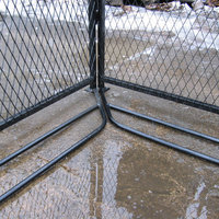 K9 Kennel Single Yard Kennel Digging Prevention Bar Size: 0.5