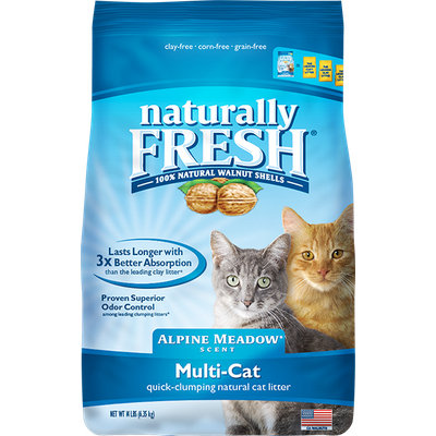 Litter BB10190 Naturally Fresh Alpine Meadow Scent Multi-Cat Litt