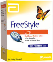 Freestyle Lite Blood Glucose Monitoring System System Kit Not For Retail Sale 1 Ct Box