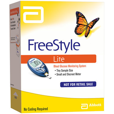 Freestyle Lite Blood Glucose Monitoring System System Kit Not For Retail Sale 1 Ct Box