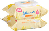 Johnson's® Hand & Face Wipes