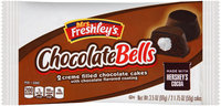 Mrs. Freshley's® Chocolate Bells Cakes 3.5 oz. Wrapper