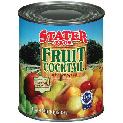Stater Bros. In Heavy Syrup Fruit Cocktail 30 Oz Can