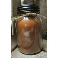 Starhollowcandleco Scent Jar Candle Color: Cinnamon Bun