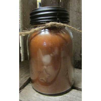 Starhollowcandleco Scent Jar Candle Color: Cinnamon Bun