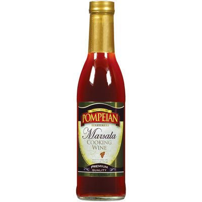 Pompeian Marsala Imported Cooking Wine 12.7 Oz Glass Bottle