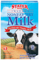 Stater Bros. Nonfat Instant Dry Milk