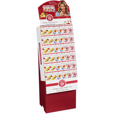 Teekanne Herbal Wellness Tea Display 72 ct. Boxes