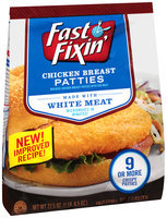 Fast Fixin'® Breaded Chicken Breast Patties 22.5 oz. Bag