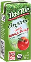 Tree Top® Organic 100% Apple Juice 6.75 fl. oz. Box