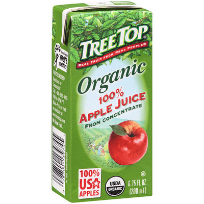 Tree Top® Organic 100% Apple Juice 6.75 fl. oz. Box