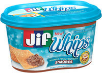 Jif® Whips Whipped Peanut Butter & S'Mores 15.9 oz. Tub